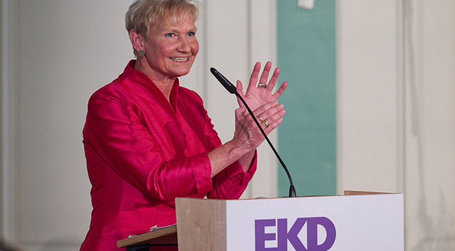 Die EKD-Ratsvorsitzende, Bischöfin Kirsten Fehrs (Hamburg). Foto: picture alliance/epd/Christian Ditsch
