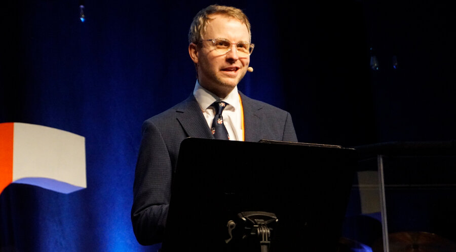 Der Professor für Missionswissenschaft und Interkulturelle Theologie an der Theologischen Hochschule Elstal im Bund Evangelisch-Freikirchlicher Gemeinden (BEFG), Joshua T. Searle. Foto: Marie Lisa Lotz