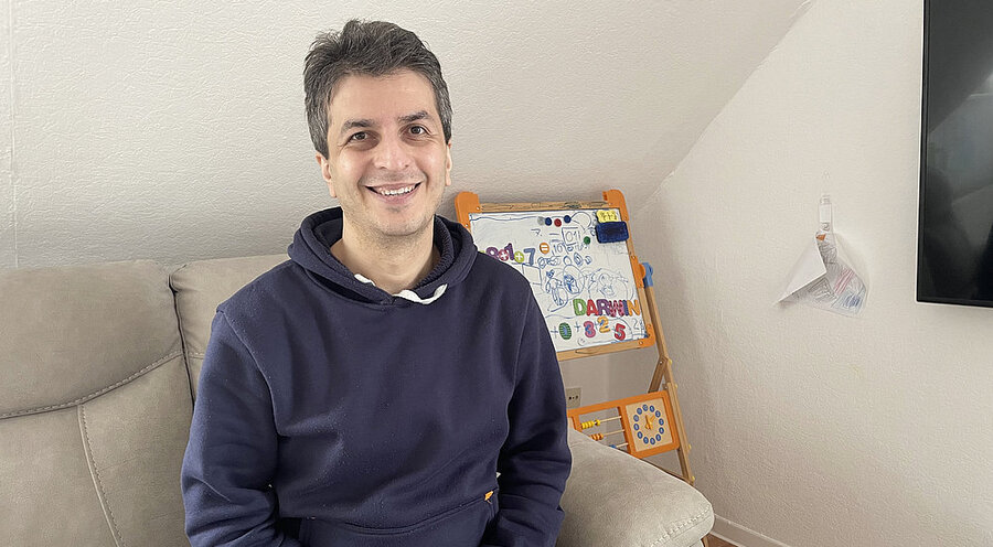 Shahram kommt ursprünglich aus dem Iran. Foto: privat