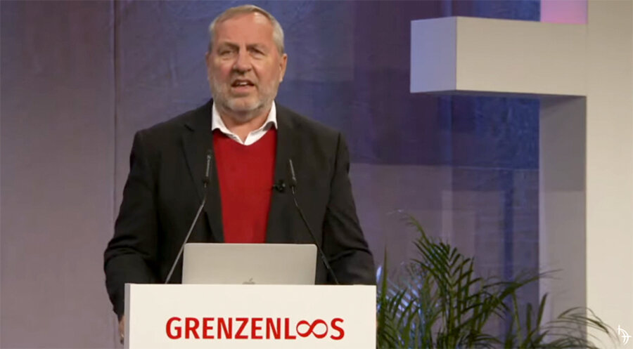 Der Theologe und Sprachwissenschaftler Prof. Roland Werner. Screenshot: YouTube/Liebenzeller Mission
