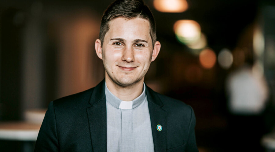 Neu in den Vorstand gewählt wurde der Pastor in der Nordkirche, Patrick Pulsfort. Foto: IDEA/Matthias Schmitt