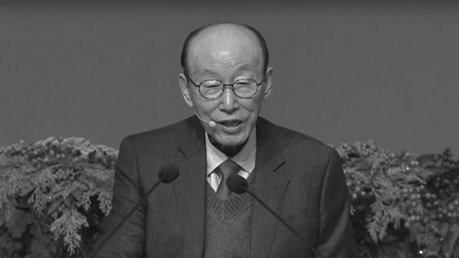 Der Gründer der Yoido Full Gospel Church, David Yonggi Cho. Screenshot: Youtube / Yoido Full Gospel Church