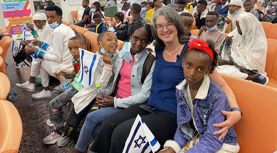 Nicole Yoder ist bei der Internationalen Botschaft Jerusalem (ICEJ) für die Emigration äthiopischer Juden nach Israel zuständig. Foto: privat
