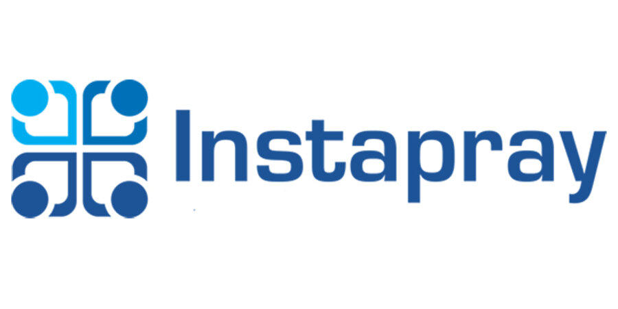 Das Logo der Anwendung (App) „Instapray“ für Smartphones und Tablet-Computer. Foto: PR