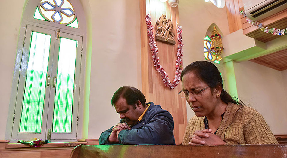 Immer wieder werden indische Christen Opfer von Zwangsbekehrungen zum Hinduismus. Foto: Picture Alliance/ZUMAPRESS.com/Saqib Majeed