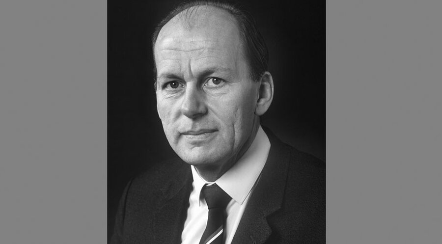 Der frühere Präsident des Kirchenamtes der EKD, Otto von Campenhausen. Foto: picture-alliance/dpa|porträtdienst