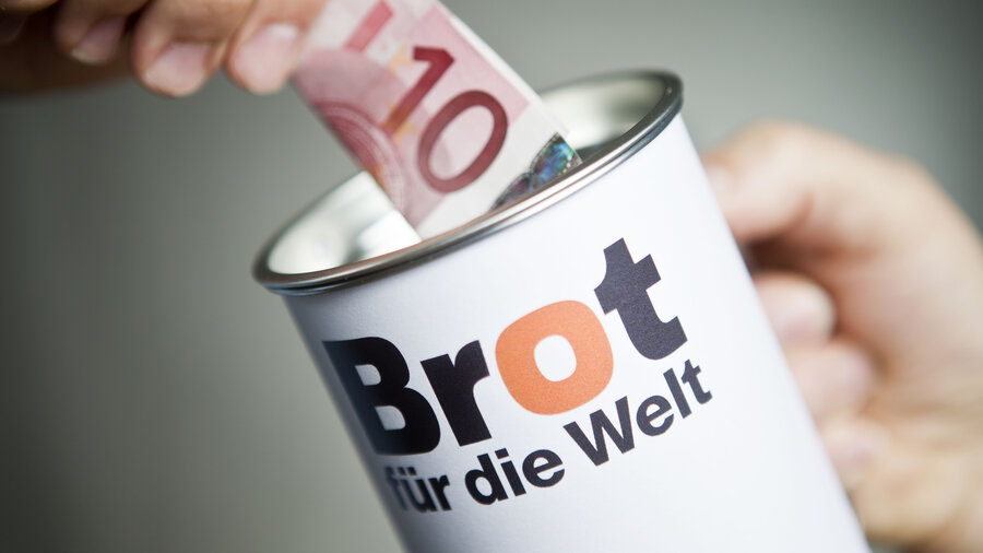 Bei Brot für die Welt sind im vergangenen Jahr die Spendeneinnahmen zurückgegangen. 