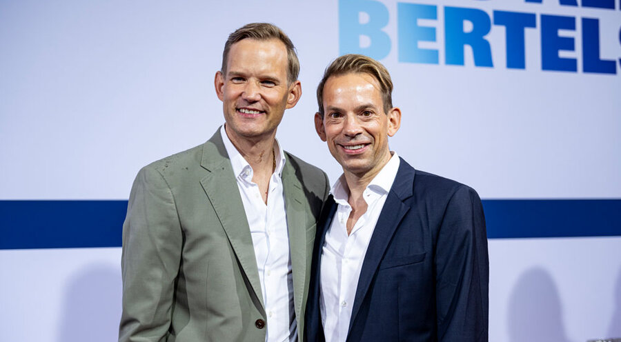 Der CDU-Abgeordnete Hendrik Streeck und sein Partner Paul Zubeil. Foto: picture-alliance/dpa