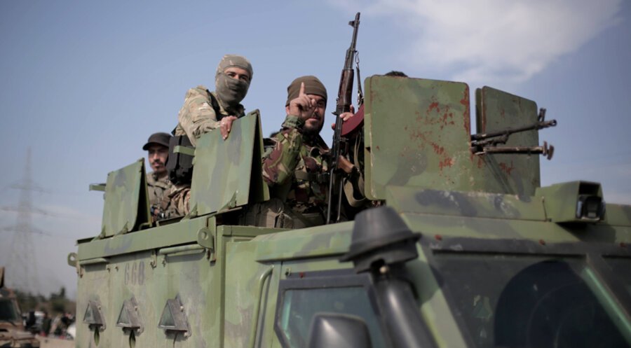 Die neuen islamistischen Machthaber in Syrien gehen brutal gegen Minderheiten vor. Foto: picture alliance / SIPA | Asaad Al Asaad