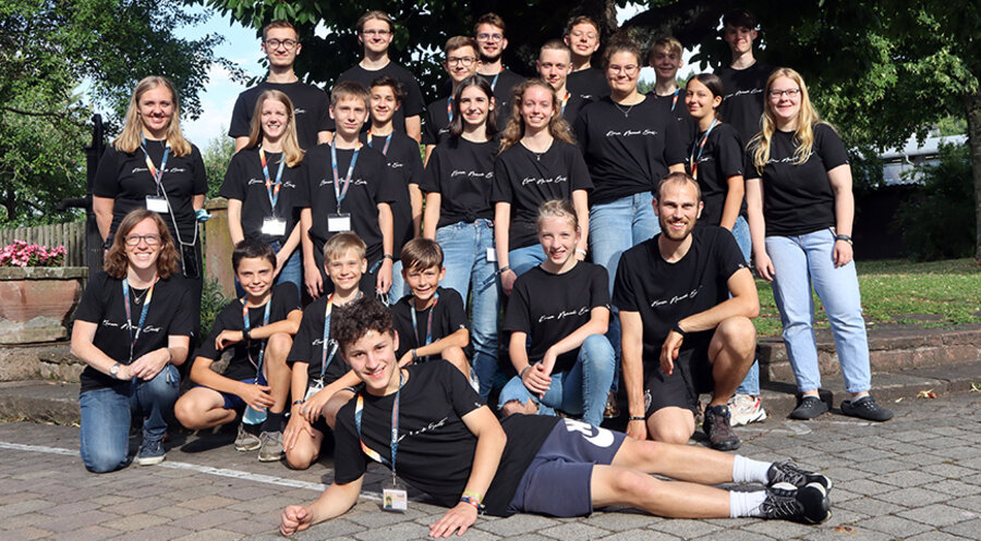 „TeenStreet“-Teilnehmer in Mosbach. Foto: OM