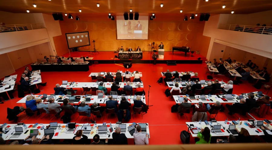 Plenum der Synode 2024. Foto: Gottfried Stoppel

