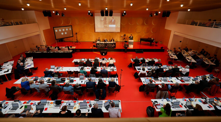 Plenum der Synode 2024. Foto: Gottfried Stoppel

