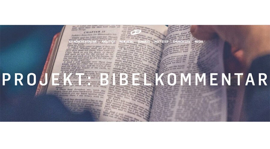 Mittlerweile haben sich bereits über 130 ehrenamtliche Christen aus aller Welt dem Projekt angeschlossen. Screenshot: www.bibel-kommentar.de
