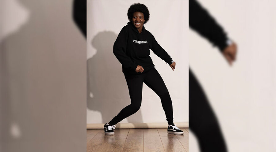 Verona Bediako liebt das Tanzen. Foto: Privat