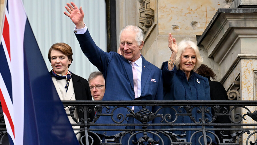 Charles und Camilla bei ihrem Besuch in Deutschland im März 2023. Foto: picture alliance/dpa | Daniel Reinhardt