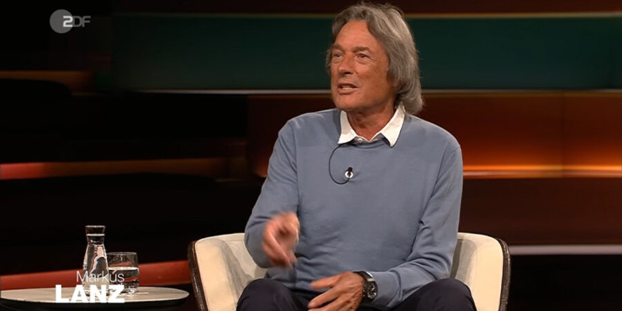 Der frühere Mannschaftsarzt des deutschen Fußball-Rekordmeisters Bayern München und der Nationalelf, Hans-Wilhelm Müller-Wohlfahrt. Screenshot: zdf.de