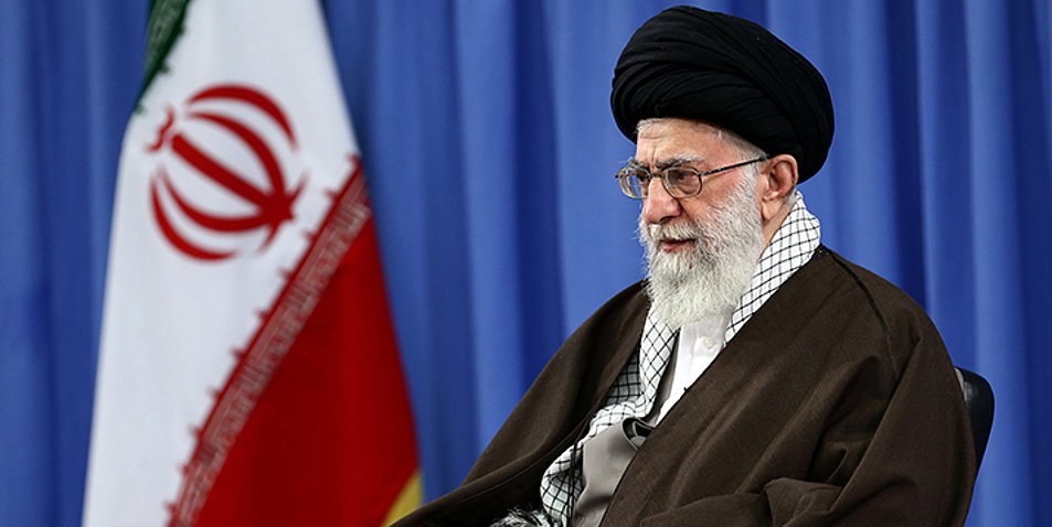 Der religiöse Führer des Irans, Ayatollah Ali Chamenei. Foto: picture-alliance/AP Photo