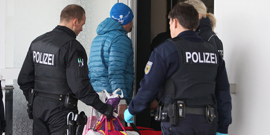 Die Familie wurde inzwischen nach Ägypten abgeschoben. (Symbolbild) Foto: picture-alliance/DPA