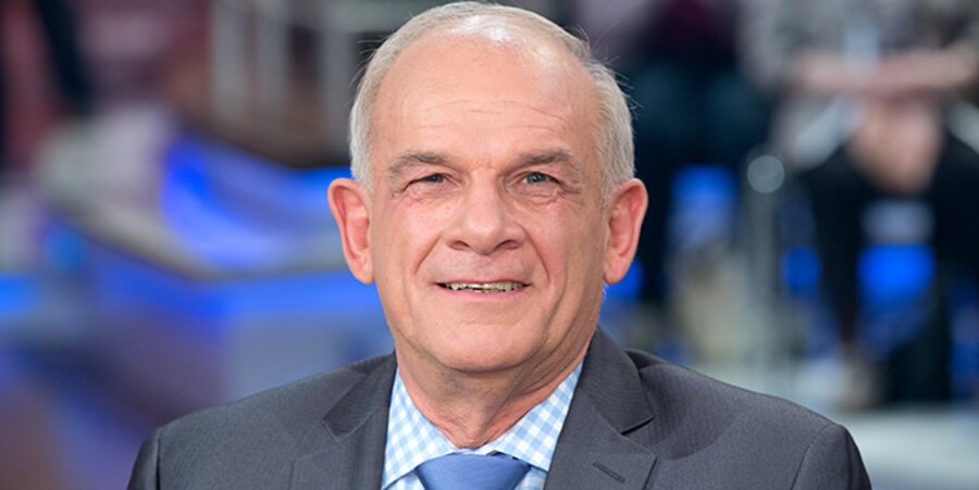 Fernsehmoderator und Bestsellerautor Peter Hahne. Foto: picture-alliance/dpa/Zentralbild