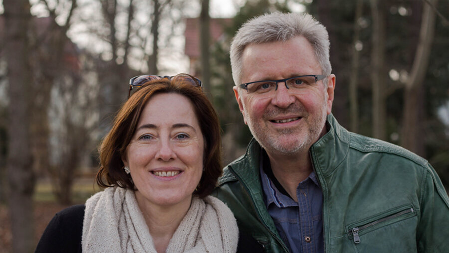 Der Pastor James Ros mit seiner Frau Christel. Foto: privat
