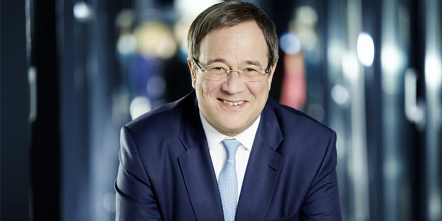 Der Ministerpräsident von Nordrhein-Westfalen, Armin Laschet (CDU). Foto: Laurence Chaperon