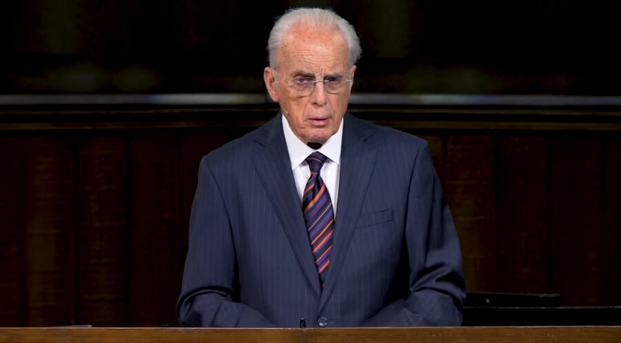 John MacArthur war einer der bekanntesten christlichen Prediger, Lehrer und Autoren unserer Zeit. Screenshot: YouTube/Grace to You