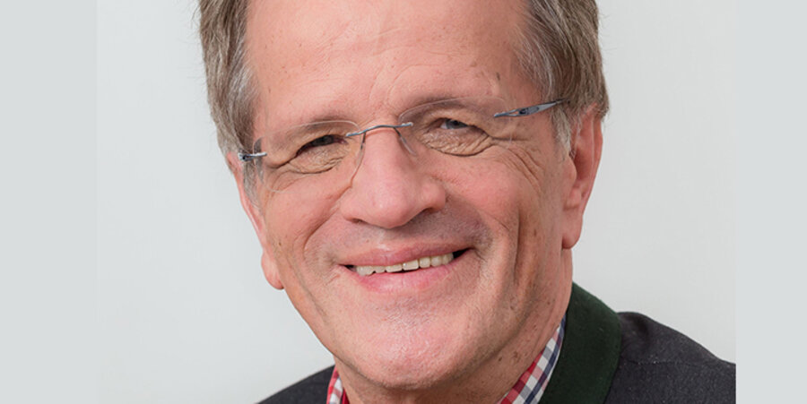 Der neue ESW-Vorsitzende Fritz Schroth. Foto: ELKB/Rost