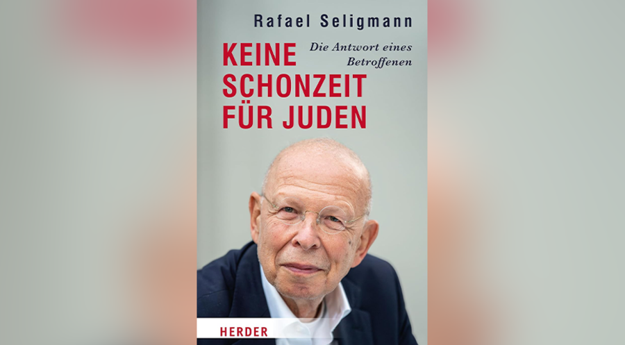 In seinem neuen Buch ermutigt Rafael Seligmann zum deutsch-jüdischen Austausch. Cover: Verlag Herder