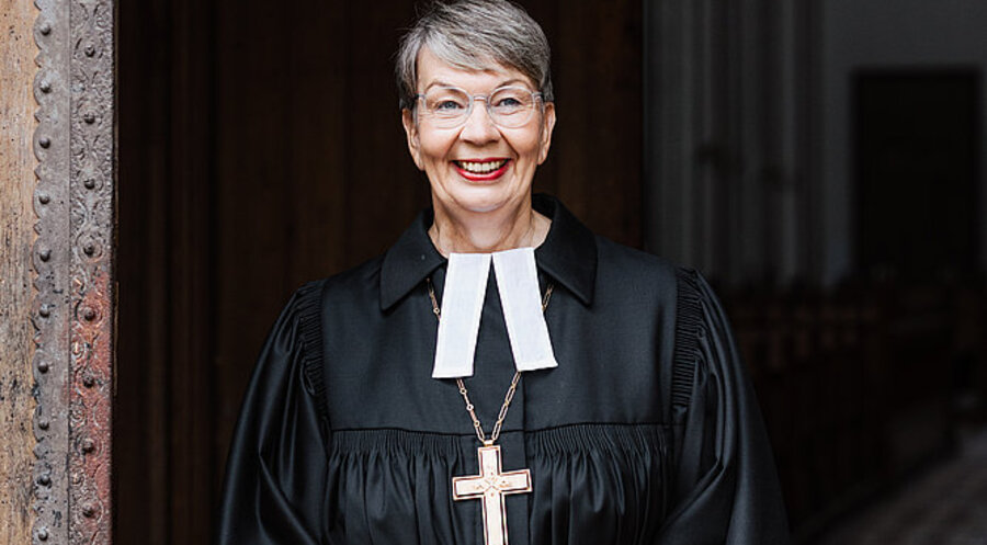 Wird sie die letzte Landesbischöfin der Nordkirche sein? Kristina Kühnbaum-Schmidt leitet sie seit 2019. Foto: Nordkirche/Theresa Lange