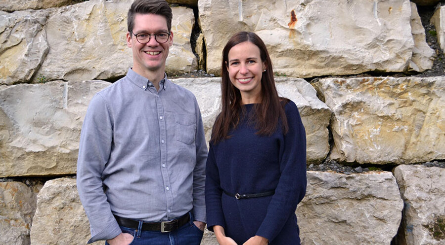 Dominik Sandles und Johanna Weddigen. Foto: Alpha Deutschland