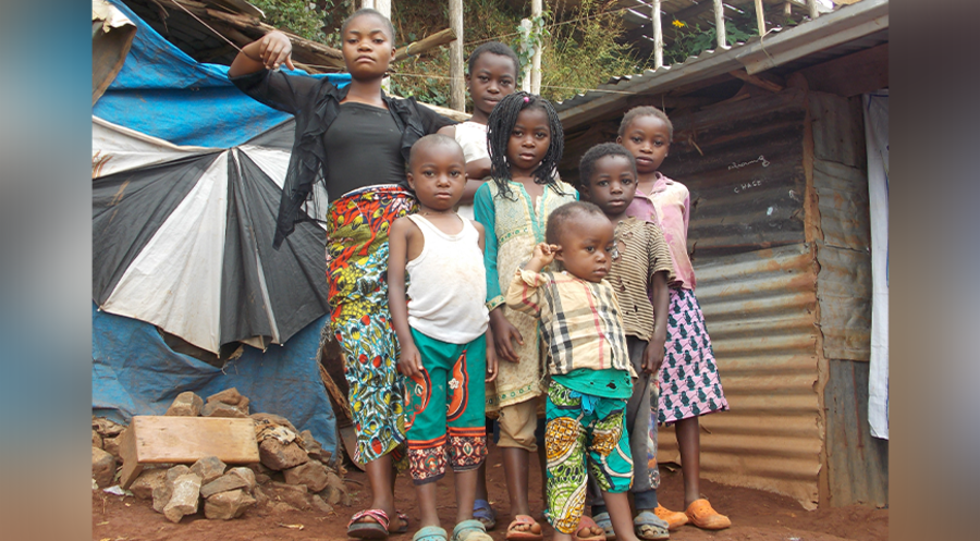 Besonders gefährdet: Straßenkinder in Bukavu. Foto: Hoffnungszeichen
