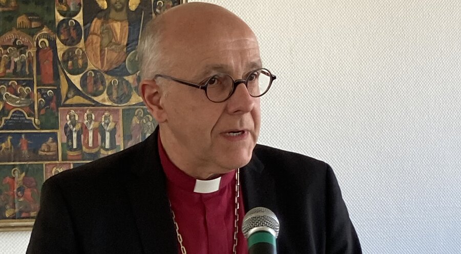 Als Christen im Spannungsfeld zwischen kirchlicher Tradition und Gegenwart leben: Der Bischof der Selbständigen Evangelisch-Lutherischen Kirche (SELK), Hans-Jörg Voigt. Foto: Ulrich Rüß