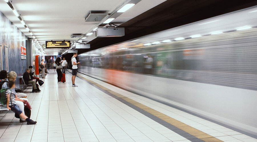 Die Christen missionierten spontan in einem U-Bahn-Wagen. Symbolbild: pixabay.com