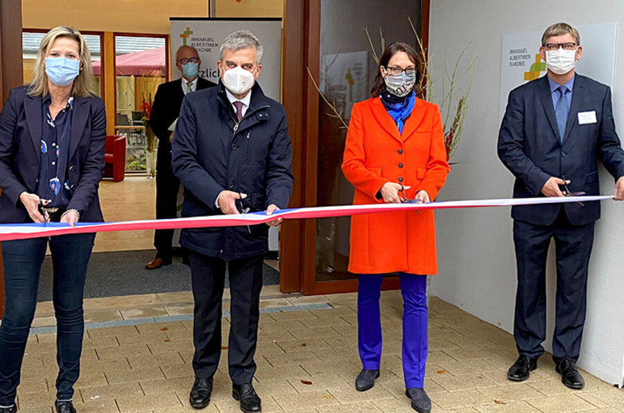 Das „Albertinen Hospiz Norderstedt“ steht unter dem Leitwort „In Würde leben bis zuletzt“. Foto: Immanuel Albertinen Diakonie