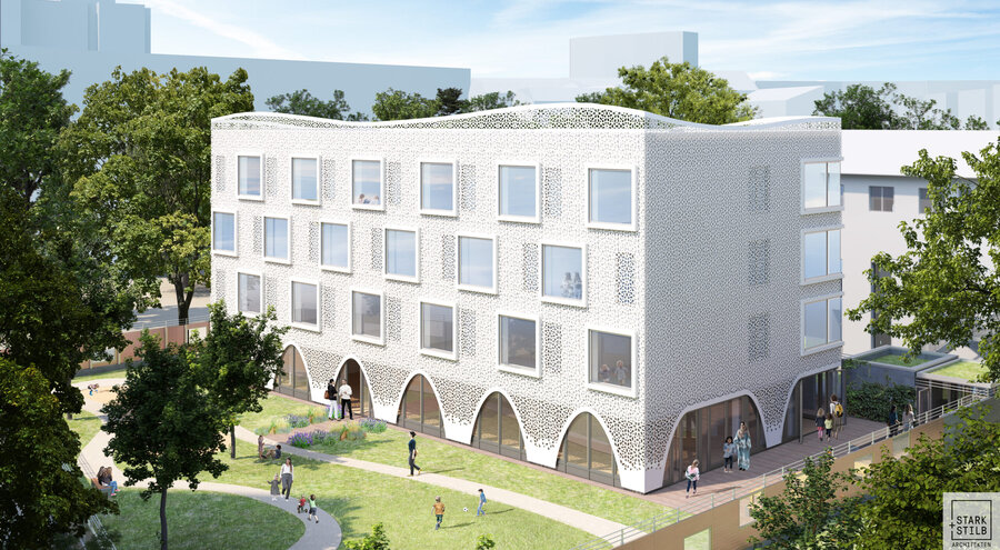 Der Evangelische Kirchenkreis Stadtmitte hat bereits über eine Million Euro in das Projekt investiert. Foto: Stark+Stilb Architekten
