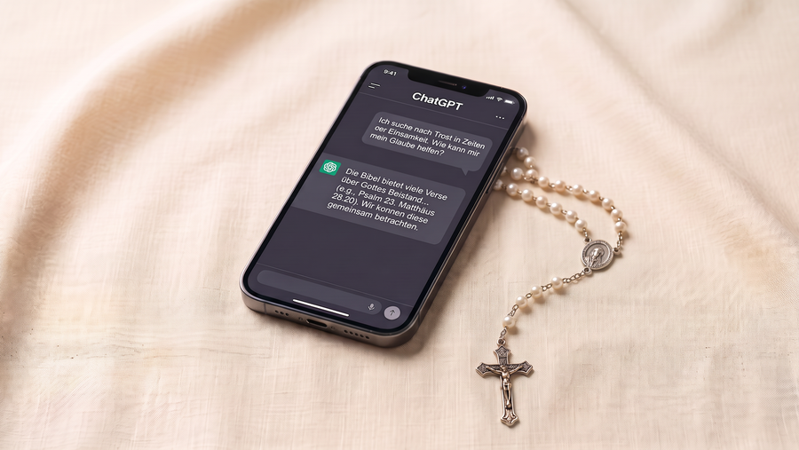 16 Millionen wöchentliche Anfragen bei ChatGPT drehen sich um religiöse Praktiken und Feiertage sowie um Glaubensfragen, Sinnsuche und geistliche Begleitung. 