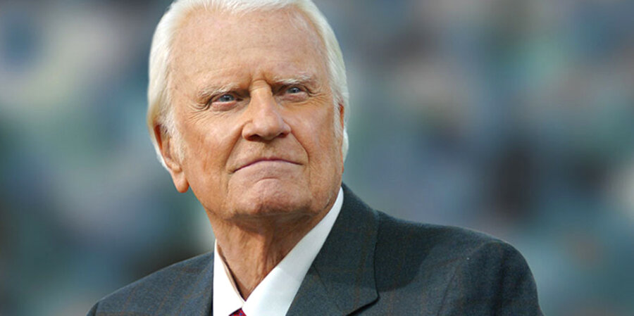 Der US-Evangelist Billy Graham (1918–2018). Foto: Billy Graham Evangelistic Association