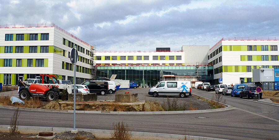 Der Einzug in den Neubau „Gesamtklinikum Schaumburg“ wird Anfang April 2017 stattfinden. Foto: AGAPLESION gAG