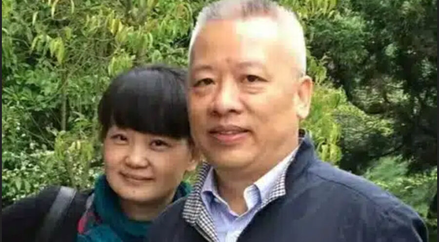 Der chinesische Gemeindeleiter Zhang Chunlei (rechts) mit seiner Frau. Foto: China Aid