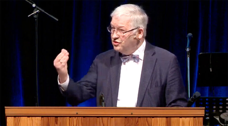 Neuer Vorsitzender des Vereins „Hope and Light“: Hartmut Steeb. Screenshot: youtube/Allianzkonferenz Bad Blankenburg