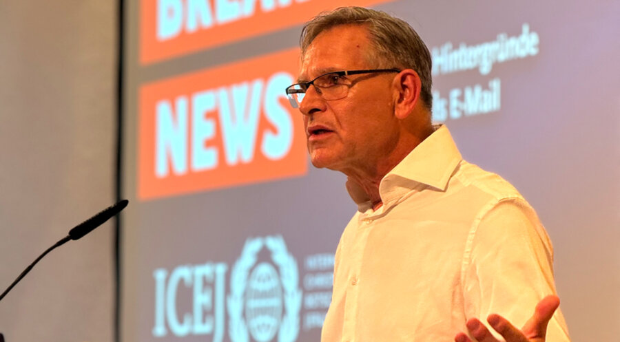 Der Vorsitzende des deutschen Zweigs der Internationalen Christlichen Botschaft Jerusalem, Gottfried Bühler. Foto: Langensteinbacher Höhe