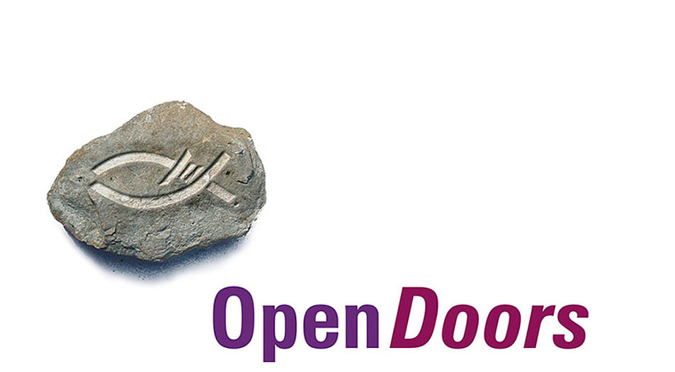 Das Hilfswerk Open Doors steht verfolgten Christen seit 1955 zur Seite. Grafik: Open Doors