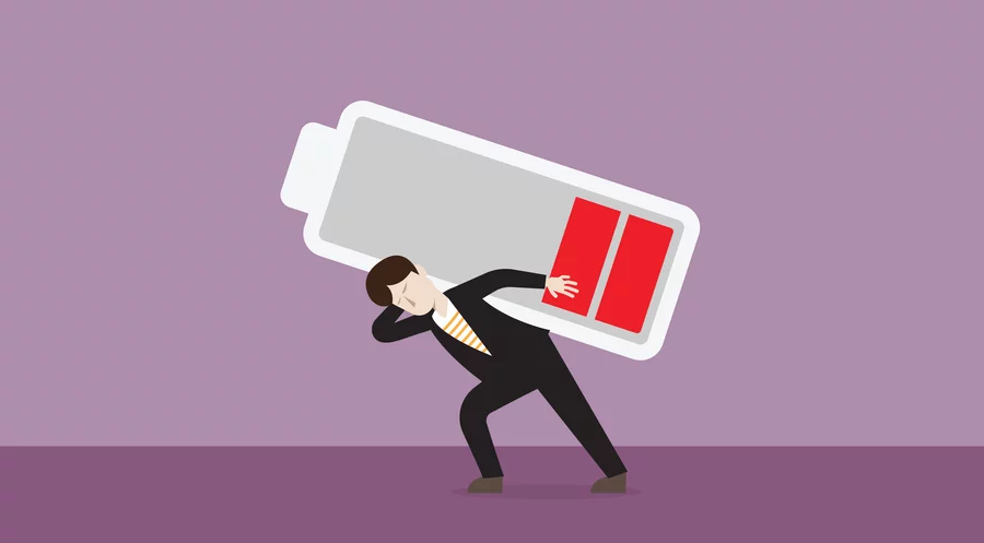 Schon die Bibel hält Tipps zur Burn-out-Prävention bereit. Grafik: Istock/Tommy