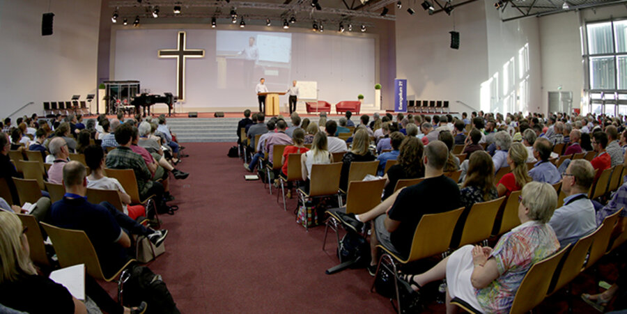 Die E21-Konferenz, die vom 24. bis 26. Mai in der Arche-Gemeinde stattfand. Foto: E21/Ron Kubsch