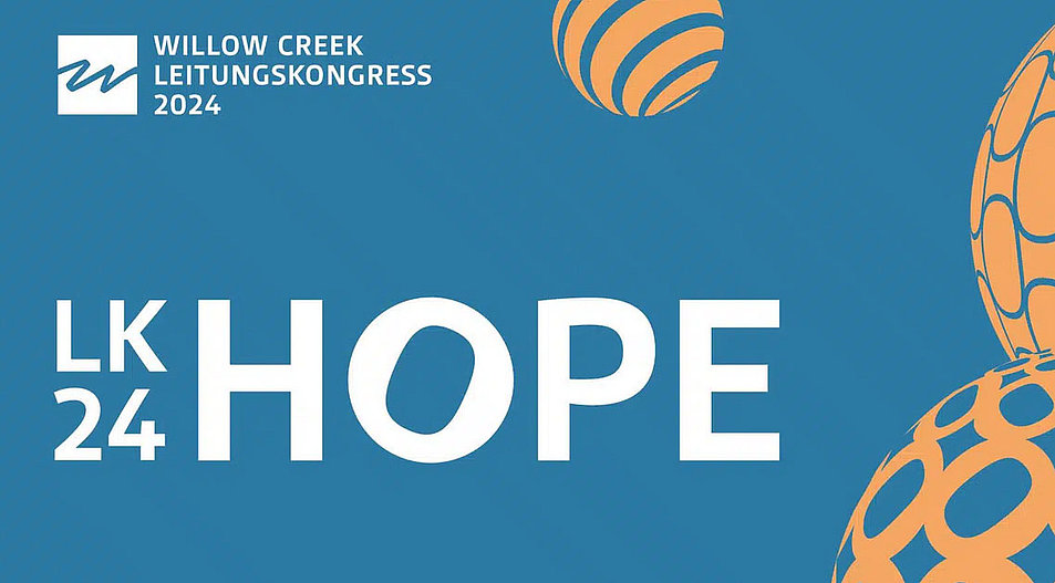 Der Willow Creek Leitungskongress beschäftigt sich 2024 mit dem Thema „HOPE“. Foto: Willow Creek Deutschland